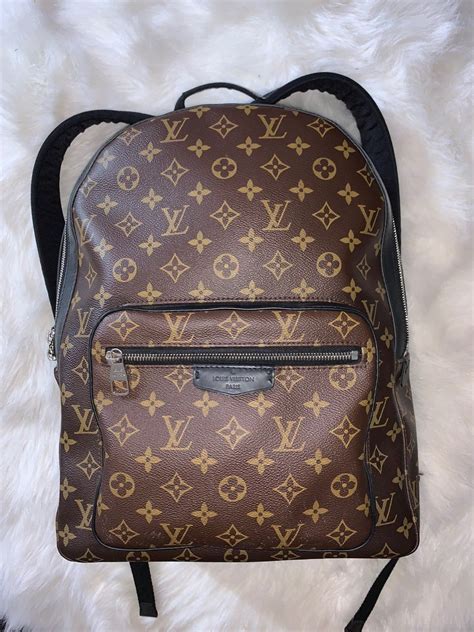 louis vuitton josh backpack used